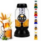Torre de Bebidas 3 Litros em Vidro com Dispenser