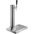 Torre de cerveja VEVOR de torneira única Kegerator em aço inoxidável Torre de cerveja VEVOR de torneira única Kegerator em aço inoxidável