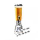 Torre De Chopp Beer Cerveja 3,5 L C/ 2 Refil Gelante Base Giratória