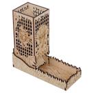 Torre de dados CZYY Wood gravada a laser Mind Flayer Cthulhu