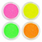 Torre de glitter neon para decoracao de unhas Torre de glitter neon para decoracao de unhas