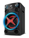 Torre de Som Mondial TM-1200-B luzes Bluetooth 1200W RMS APP