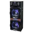 Torre De Som Power Party Gradiente 2 Woofers 12pol 2200w Rms 1 entrada P10 auxiliar P2 USB SD