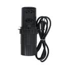 Torre de Tomada Embutir Pop 2 Tomadas 20a Preta