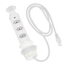 Torre De Tomada Retrátil Multiplug Embutir Mesa Granito Bivolt - 3 Tomadas