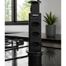Torre De Tomada Retrátil Multiplug Embutir Mesa Granito Bivolt 3 Tomadas Renna Torre De Tomada Retrátil Multiplug Embutir Mesa Granito Bivolt 3 Tomadas Renna