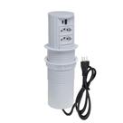 Torre De Tomada Totem Slim Automático 2 Tomadas 20A 2 USB 9.0A
