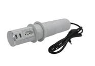 Torre De Tomada + Usb Automática Multiplug Mini Totem Branca