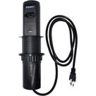 Torre de Tomada Wireless Renna 1 Tomada e 2 Portas Usb Tipo C Preto