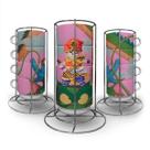 Torre de Xícaras Decorativa Dragon Ball Z Gohan e Shenlong