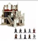 Torre Harry Potter c/ Figuras - Gryffindor Tower - Wizarding World - Nano Scene - Metalfigs - Jada Toys