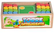 Torre inteligente de madeira 34 peças