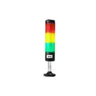 Torre Luminosa ECO LED 3 Cores Vermelho/Verde/Amarelo 30CM 24V c/Buzzer - UPLED Torre Luminosa ECO LED 3 Cores Vermelho/Verde/Amarelo 30CM 24V c/Buzzer - UPLED