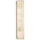 Torre Modular Tucuma 1 Porta com Led Jb Bechara Cor Off White