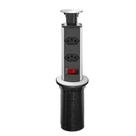 Torre Multiplug Retrátil com 2 Tomadas 110-250v 10A - SOLUCAO Torre Multiplug Retrátil com 2 Tomadas 110-250v 10A - SOLUCAO