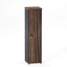 Torre Nicho Com Porta PE 40 Pandin 1,60 M Walnut e Grafito