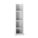 Torre Nicho De Madeira Sem Porta P25 Pandin 160 CM Branco