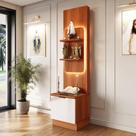 Torre Oratória com LED Nicho Decorativo em MDP 25mm Capela para Santos Torre Oratória com LED Nicho Decorativo em MDP 25mm Capela para Santos