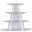 Torre Para Macarons 4 Pisos (47 Mararons) 1 Unidade - San Felipo Torre Para Macarons 4 Pisos (47 Mararons) 1 Unidade - San Felipo