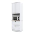 Torre Quente 1 Forno Americana Branco Com Tampo Calcare Henn Torre Quente 1 Forno Americana Branco Com Tampo Calcare Henn