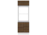 Torre Quente 2 Fornos Acordes Glamy 100%MDF BR/Rustic Madesa