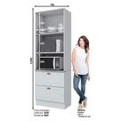 Torre Quente 2 Fornos Americana Branco - Móveis Henn