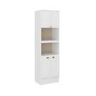 Torre Quente 2 Fornos Milla Branco Mdf 70cm Carraro
