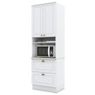Torre Quente 2 Portas 2 Gav 72 cm C350 Americana Branco Calcare Henn
