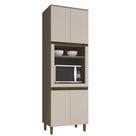 Torre Quente 4 Portas MDF 221x72 Connect C70 Duna Cristal Henn Torre Quente 4 Portas MDF 221x72 Connect C70 Duna Cristal Henn