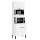 Torre Quente 70 cm 3 Portas 1 Gaveta THB Leticia