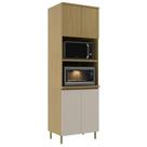 Torre Quente 70 cm Canary Off White 100% MDF - Florença Móveis Sul
