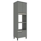 Torre Quente 70cm 2 Portas 1 Gaveta Cozinha Flórida