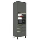 Torre Quente 70cm 2 Portas 3 Gavetas Cozinha Flórida