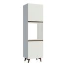 Torre-Quente Armário de Cozinha 60 cm 2 Portas Branco Reims Madesa
