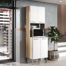 Torre Quente Carvalho com Branco Cozinha Arizona 2783 Carraro