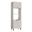 Torre Quente Conecta Frizz 3 Portas Branco - Geniaflex