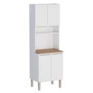 Torre Quente em Aço Branco c/ Tampo 67cm Branco Flora Cozimax Torre Quente em Aço Branco c/ Tampo 67cm Branco Flora Cozimax