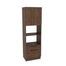 Torre Quente Herval Amsterdam, MDP, 2 Portas e 2 Gavetas, Avelã, 70 cm