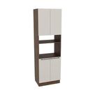 Torre Quente Herval Amsterdam, MDP, 4 Portas, Avelã e Off White, 70 cm