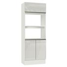 Torre-quente Para 2 Fornos Madesa Smart Portas Branco Brilho