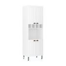 Torre Quente Projetada 70cm para 1 Forno 4 Portas Cristal Luciane