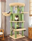 Torre Rascador para Gatos Globlazer Esquina Cactus con Poste para Rascar