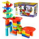 Torre Rola Bola Blocos De Montar Brinquedo Infantil Didatico