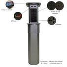 Torre Tomadas - 2 Tomadas - 4 USB - Carrega por indução - Com som