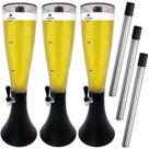 Torres De Chopp Chopeira 3,5 Litros Kit Com 3 E 3 Refis Extras - Marchesoni