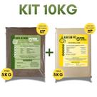 Torta de Neem + Alho em pó - Pecuária Orgânica - Kit 10 kg Torta de Neem + Alho em pó - Pecuária Orgânica - Kit 10 kg