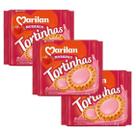 Tortinha Bolacha Recheio Sabor Morango Super Cremoso 900g