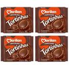 Tortinha de Bolacha Chocolate Recheio Sabor Chocolate 1200g
