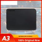 Toshiba A3 HDTB420XK3AA Canvio Basics 500GB 1TB Disco rígido externo portátil USB 3.0, preto