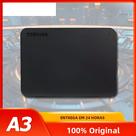 Toshiba A3 HDTB420XK3AA Canvio Basics 500GB 1TB Disco rígido externo portátil USB 3.0, preto